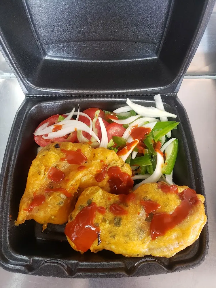 Minutas de Pescado Y Ensalada Mixta